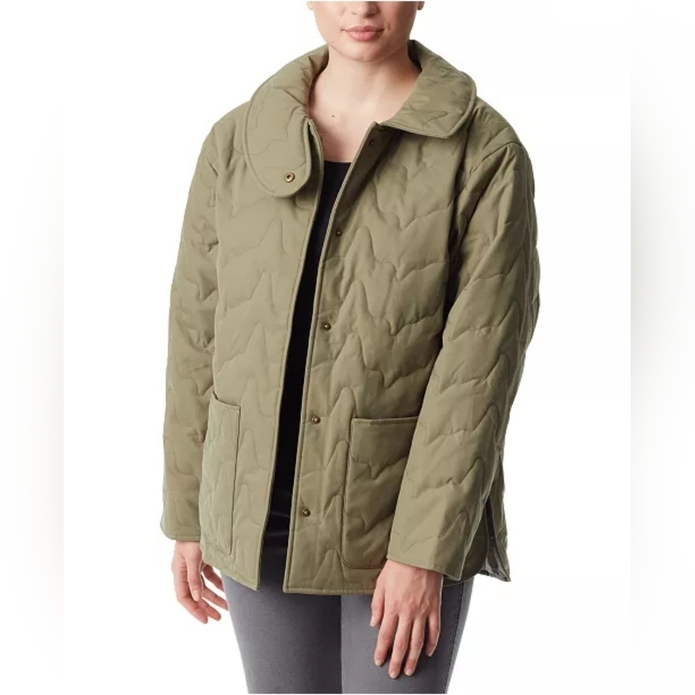 Bass Outdoor Quilted Barn Coat Size Medium NWT